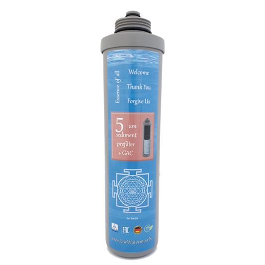 Natural Flow Prefilter 5u sediment + GAC